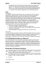 Preview for 29 page of Optelec ALVA 640 Comfort User Manual