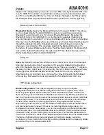 Preview for 17 page of Optelec Alva BC640 User Manual