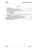 Preview for 6 page of Optelec Braille ALVA USB 640 Comfort User Manual