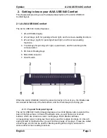 Preview for 8 page of Optelec Braille ALVA USB 640 Comfort User Manual