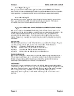 Preview for 9 page of Optelec Braille ALVA USB 640 Comfort User Manual