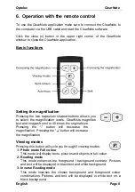 Preview for 10 page of Optelec ClearNote User Manual