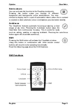 Preview for 11 page of Optelec ClearNote User Manual