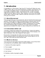 Preview for 12 page of Optelec ClearView GO User Manual