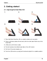 Preview for 13 page of Optelec ClearView GO User Manual