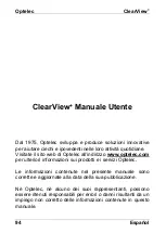 Preview for 94 page of Optelec ClearView+ User Manual