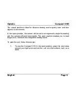 Preview for 10 page of Optelec comapct 5 HD User Manual