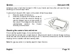 Preview for 17 page of Optelec Compact 4 HD User Manual