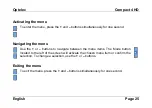Preview for 27 page of Optelec Compact 4 HD User Manual