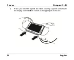 Preview for 20 page of Optelec Compact 5 HD User Manual