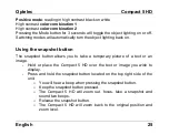 Preview for 27 page of Optelec Compact 5 HD User Manual