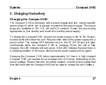 Preview for 29 page of Optelec Compact 5 HD User Manual