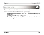 Preview for 33 page of Optelec Compact 5 HD User Manual