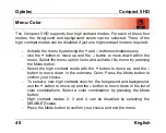 Preview for 42 page of Optelec Compact 5 HD User Manual