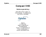 Preview for 203 page of Optelec Compact 5 HD User Manual