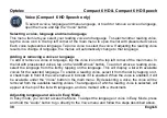 Preview for 38 page of Optelec Compact 6 HD User Manual