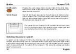 Preview for 17 page of Optelec Compact 7 HD User Manual