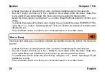 Preview for 31 page of Optelec Compact 7 HD User Manual