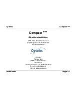 Preview for 23 page of Optelec compact mini User Manual