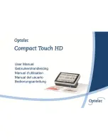 Optelec Compact Touch HD User Manual preview