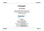 Preview for 5 page of Optelec Compact+ User Manual