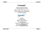 Preview for 25 page of Optelec Compact+ User Manual