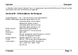 Preview for 61 page of Optelec Compact+ User Manual