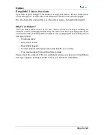 Preview for 3 page of Optelec EasyLink12 Quick Reference Manual