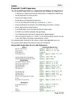 Preview for 21 page of Optelec EasyLink12 Quick Reference Manual