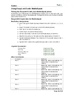 Preview for 23 page of Optelec EasyLink12 Quick Reference Manual