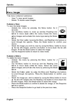 Preview for 17 page of Optelec Traveller HD User Manual