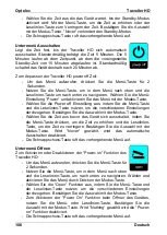 Preview for 106 page of Optelec Traveller HD User Manual