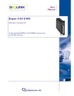 Preview for 1 page of Optelecom-nkf Siqura C-54 E-MC User Manual