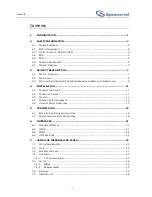 Preview for 3 page of Optelecom-nkf Siqura C-54 E-MC User Manual