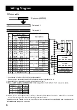 Предварительный просмотр 6 страницы OPTEX FA CS-30TAC Instruction Manual