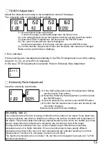 Предварительный просмотр 13 страницы OPTEX FA CS-30TAC Instruction Manual