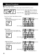 Предварительный просмотр 16 страницы OPTEX FA CS-30TAC Instruction Manual