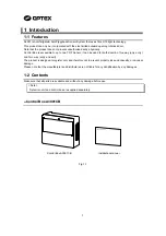 Preview for 8 page of Optex Accurance-3D A3001CB Instruction Manual