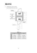 Preview for 15 page of Optex Accurance-3D A3001CB Instruction Manual