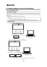 Preview for 27 page of Optex Accurance-3D A3001CB Instruction Manual