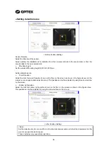 Preview for 37 page of Optex Accurance-3D A3001CB Instruction Manual