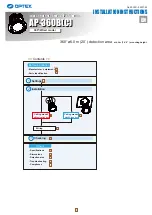 Preview for 1 page of Optex AP-360B Installation Instructions Manual