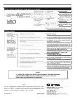 Preview for 6 page of Optex AX-100PLUS Installation Instruction