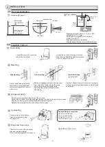 Preview for 3 page of Optex AX-330PLUS Installation Instructions Manual