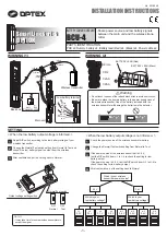 Optex BCU-4 Installation Instructions preview