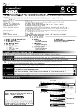 Preview for 1 page of Optex Boundary Gard BX-80NR Installation Instructions Manual