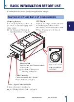 Preview for 7 page of Optex CVS2 Instruction Manual