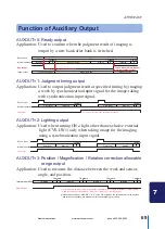 Preview for 69 page of Optex CVS2 Instruction Manual