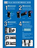 Optex FitLink Quick Reference Manual предпросмотр