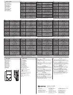 Предварительный просмотр 2 страницы Optex FMX-ST Installation Instructions